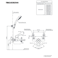 Sen tắm nóng lạnh GB Toto TBG10302VA