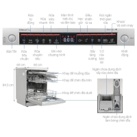 Máy rửa chén độc lập Bosch SMS4HMI07E