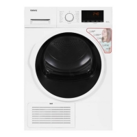 Máy sấy Galanz DV-80S5C ngưng tụ 8kg màu trắng