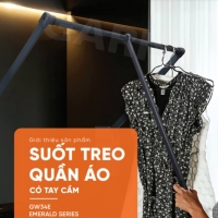 Suốt treo quần áo có tay cầm Garis GW34E