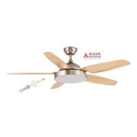 Quạt trần 5 cánh màu gỗ Asia Lighting QT04-G-01