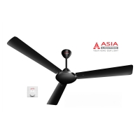 Quạt trần 3 cánh màu đen Asia Lighting QT11-D-01