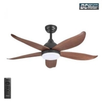 Quạt trần đèn Hokyto Airfusion Akamani 2810b - màu gỗ