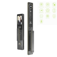 Khóa điện tử Kassler KL-968 CNC Black App Remote