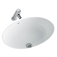Chậu rửa mặt lavabo âm bàn INAX L-2293V/BW1