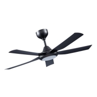 Quạt trần trang trí Alpha NICE-5 màu đen