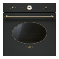 Lò nướng âm tủ Smeg Coloniale 60cm SF800AO