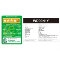 Máy giặt sấy Hisense WD90N1Y giặt 9 kg - sấy 6 kg