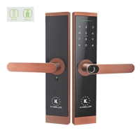Khóa cửa vân tay Kassler KL-567 Copper App TTlock + Remote