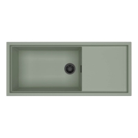 Chậu rửa chén đá granite 1 hố kích thước 116cm Malloca SENSE K82