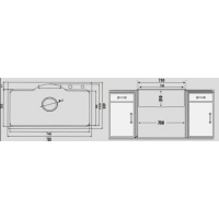 Chậu rửa chén Pona PNI1-7848