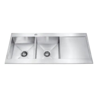 Chậu rửa bát 2 hố Nobinox LIKEN NL749