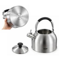 Ấm nấu nước inox cao cấp Kaff ẤM INOX