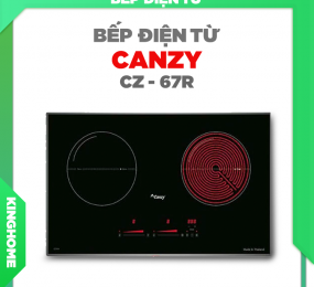 Bếp đôi hồng ngoại điện từ Canzy CZ-67R
