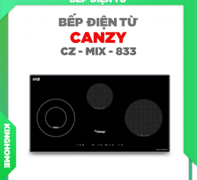 Bếp hồng ngoại điện từ ba Canzy CZ-MIX-833