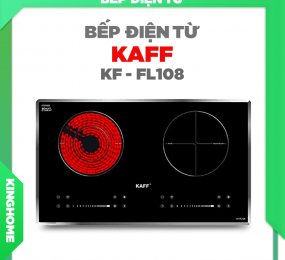 Bếp đôi hồng ngoại điện từ Kaff KF-FL108