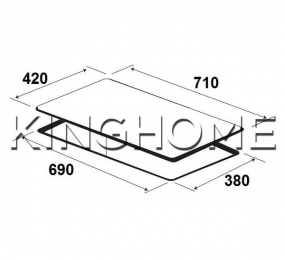 Bếp điện từ Kaff KF-HMG5II