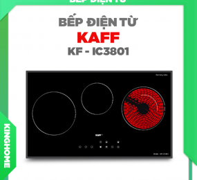 Bếp ba hồng ngoại điện từ Kaff KF-IC3801