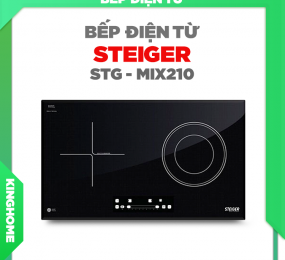 Bếp đôi từ-hồng ngoại Steiger STG-MIX210