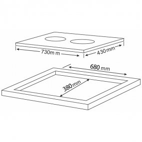 Bếp điện từ Teka IBC 7322 S 112510040