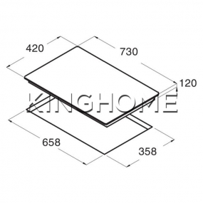 Bếp ga Cata CB 702 08046407