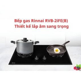 Bếp gas âm Rinnai RVB-2iFE(B)