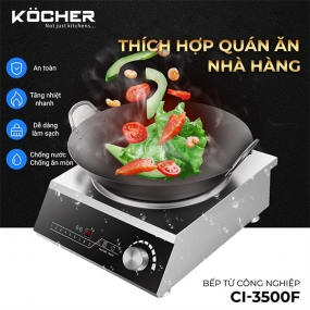 Bếp từ công nghiệp võng chảo Kocher CI-3500C