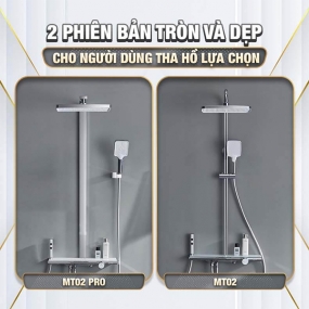Bộ sen tắm cao cấp Enic MT02 Pro