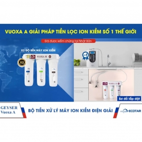 Bộ tiền xử lý cho máy lọc nước ion kiềm Geyser Vuoxa A