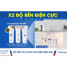 Bộ tiền xử lý cho máy lọc nước ion kiềm Geyser Vuoxa A