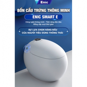 Bồn cầu trứng thông minh Enic Smart E07