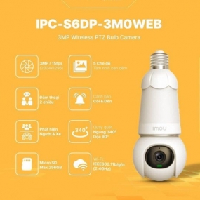 Camera bóng đèn Imou Bulb Camera (IPC-S6DP) 3MP