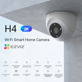 Camera WiFi bán cầu thông minh Ezviz CS-H4 (3MP)