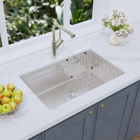 Chậu rửa bát chống xước Konox Workstation Sink – Undermount Sink KN7044SU Dekor