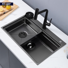 Chậu rửa bát Kluger KWF8161FB-S76 Plus K600 Series