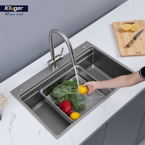 Chậu rửa bát Kluger KWF8161FS-S76 Plus K600 Series 