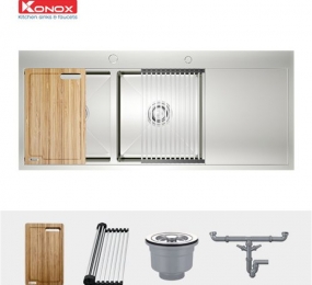 Chậu rửa chén Konox Workstation Sink – Topmount Sink KN11650TD