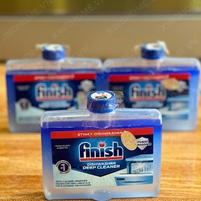 Dung dịch vệ sinh máy rửa bát Finish 250ml - Dạng dẹp