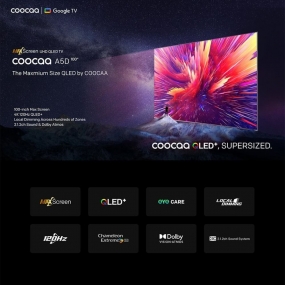 Google Tivi Coocaa 4K QLED 100 inch 100A5D