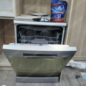 Hình ảnh lắp đặt thực tế máy rửa chén độc lập TGB.SMS4ECI14E - SERIE 4