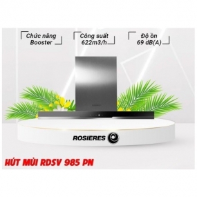 Máy hút mùi ống khói 90cm Rosieres RDSV985PN