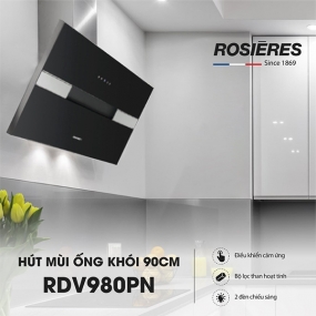 Máy hút mùi ống khói 90cm Rosieres RDV980PN