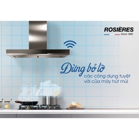 Máy hút mùi ống khói 90cm Rosieres RDVSE995PN