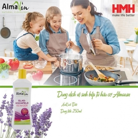 Kem tẩy sạch bếp từ hữu cơ Almawin 250ml HMH.8031250 - Hương Lavender