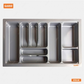 Khay chia nhựa thìa nĩa dụng cụ nhà bếp Garis GT03.70
