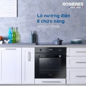 Lò nướng âm tủ 8 chức năng Rosieres RFN3151PN/E