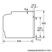 Lò nướng âm tủ Bosch HMG778NB1 Serie 8