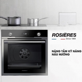 Lò nướng nhiệt phân 9 chức năng Rosieres RF697ZIN/E