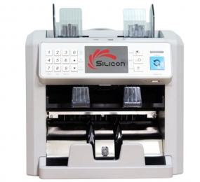 Máy đếm siêu giả và phân loại tiền 2 ngăn Silicon MC-8PLUS