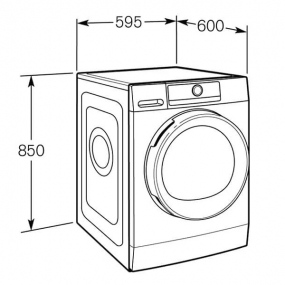 Máy giặt Ariston RPD11657DSEX